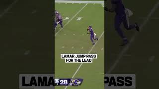 Ravens Lamar Jackson jump shot pass to Bateman TOUCHDOWN to take the lead 💥💥💥