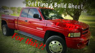 How to Get a Build Sheet for Your Dodge-Ram Truck (1998-2010)