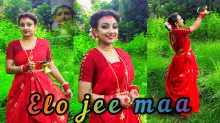 Elo Je Maa (এলো যে মা) |Challange 2(চ্যালেঞ্জ ২) |Dance Cover Durga Pujo Song |Dance By Nipa Debnath