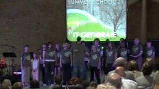 Footprints in the Sand - Gospel Choir song from The Salvation Army LSE Summer School 2009