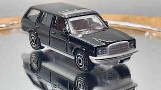 John316diecast new 2022 Matchbox Mercedes-Benz W123 Wagon Black #22