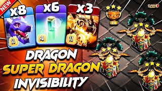 TH16 Attack Strategy With (DRAGON & SUPER DRAGON) | Th16 Dragon & Super Dragon Attack Clash of Clans