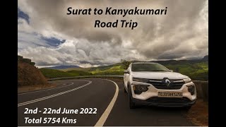 Road trip Surat to Kanyakumari