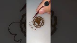 Beautiful flower mehandi design| #sd__henna #art #tutorial #mehndi #shortsvideo