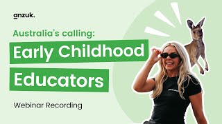 Australia's Calling: Early Childhood Educators - Webinar 17.06.24