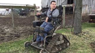 No stopping him now: Austin Yaworsky's new track chair