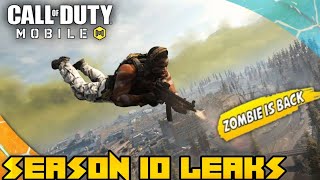 CALL OF DUTY MOBILE SEASON 10 BIGGEST LEAKS | NEW CHARACTER , ZOMBIE BOSS , 1 YEAR ANNIVERSARY CODM