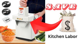 Efficiency Unleashed: A Game-Changing Review of the Commercial Kitchen Dicer/Chopper"