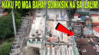 NAKU PO MGA BAHAY SUMIKSIK NA SA ILALIM NLEX UPDATE OCT:30:2024