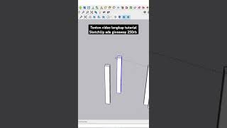 CARA MOVE BANYAK DENGAN MUDAH DI SKETCHUP | TUTORIAL SKETCHUP DARI AWAL SAMPAI MAHIR | GIVEAWAY