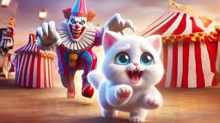 Do you like clowns ？🤡#cat #cute #socutekitty #aicats #ai #cat #cute #socutekitty #aicats #ai