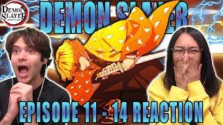 THUNDERCLAP! | Couples Reaction Demon Slayer Episode 11, 12, 13 & 14!