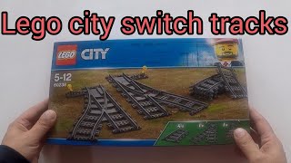 Lego City Switch Tracks 60238  Unboxing