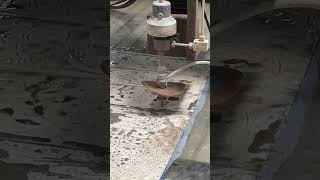 Travertine Waterjet Carving