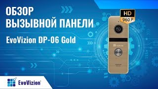 Обзор AHD вызывной панели EvoVizion DP-06AHD Gold