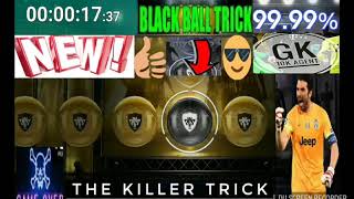 New gk black ball trick|| works 90%|| pes mobile 18