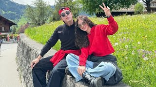 NineFern traveled together to Switzerland 🥰9️⃣🤍🌿 #baifern #naphat_nine #maihan1909 #trending #love