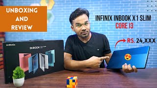 Infinix Inbook X1 Slim Unboxing and review | Core i3 | Best Laptop Under 30000 | Technical Snacks