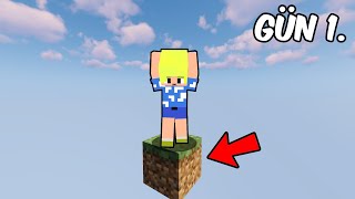 SİZCE TEK BLOK'TA HAYATTA KALABİLECEK MİYİM ?! 🤔 - Minecraft