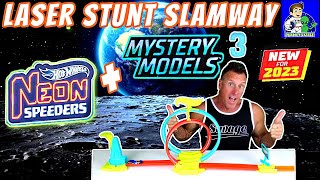 HOT WHEELS Neon Speeders Laser Stunt Slamway Mystery Models series 3