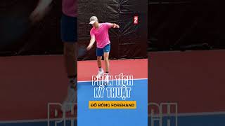 Kỹ Thuật Đỡ Giao Bóng Forehand Trong Pickleball #pickleball