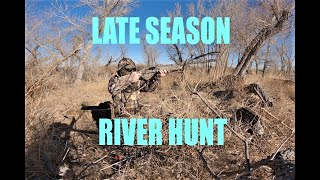 Late season Colorado waterfowl river hunting