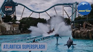 Atlantica SuperSplash On-Ride POV | Europa Park