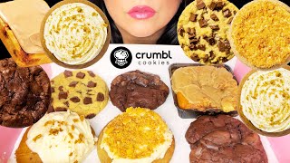 ASMR | CRUMBL COOKIES MUKBANG | soft chewy EATING SOUNDS