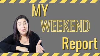 MY WEEKEND REPORT and AVERAGE STEPS | Keto Weightloss Journey | VLOG