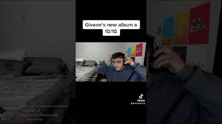 Best way to explain what this album is doing to me #shorts #giveon #giveortake #albumreview #stream