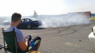 BMW e36 323i drift practice