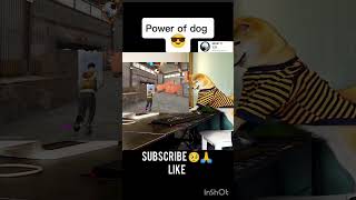 Power of dog 🐕 ll short viral video in garena free fire 🔥 ll tending short #9