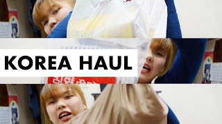 KOREA HAUL || FOODS & SKINCARE