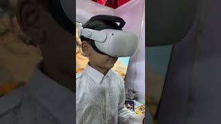 Mantali watching through VR @ Agri Mahotsav 2023 #manas  #vrgaming  #agrimahotsav