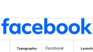 Facebook changed it's logo, and no one noticed....