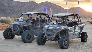 Trail blasting in Ocotillo Wells