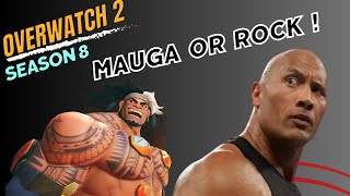 Overwatch 2 Season 8 Update New Tank Character Mauga Appearance as Dwayne “The Rock” Johnson