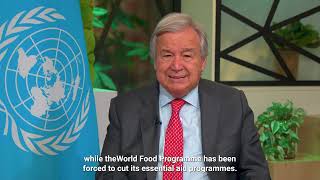 UN Secretary-General's message on World Food Day - 16 October 2023