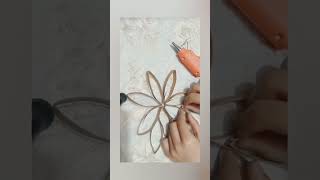 diy paper art #diyhomedecor #diy #diyprojects #diyideas #fypシ゚viral #paperart #art #artworks #fypシ