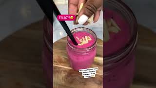 Healthy Dragonfruit Smoothie | Immune Boosting Smoothie | Weight Loss Smoothie #shorts