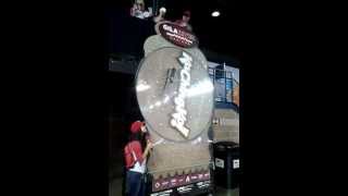 Mrs. SnakePit plays Kachingko at Chase Field