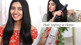 How I Get Party Ready Hair at Home | Hair Styling