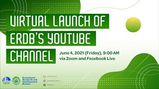 Virtual Launch of ERDB's YouTube Channel