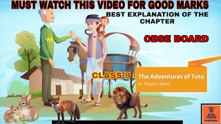 English chapter|| The adventure of toto   ||CBSE Board ||Class-9