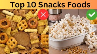 10 Healthy Snacks That Will Satisfy Your Cravings | Easy and Delicious Ideas for a Balanced Diet