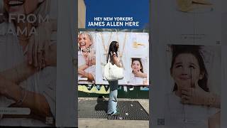 Hey New Yorkers, James Allen is back! Have you seen us in the streets, or subway? #nyc