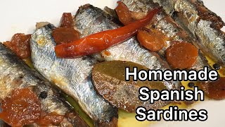 Homemade Spanish Sardines #saladmastercookware