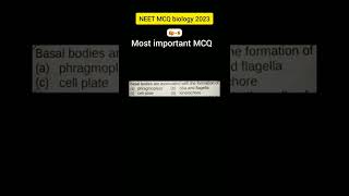 Most Expected Questions of Biology | Most Expected MCQs | NEET Biology 2023 EP -  6