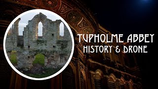 Tupholme abbey | historic 4k drone footage and history | Lincoln