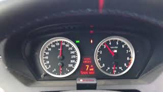 BMW M6 ACCELERATION 280 NO TRACTION !!!!!